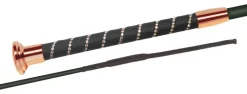 Fleck SilkTouch Crystal Handle Dressage Whip