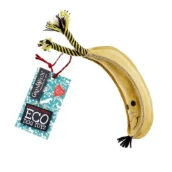 Green & Wild's Barry the Banana Eco Dog Toy