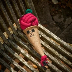 Green & Wild's Connie the Cornet Eco Dog Toy