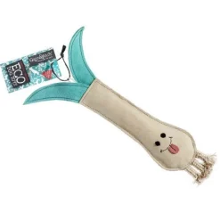Green & Wild's Lenny Leek Eco Dog Toy