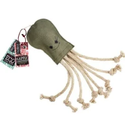 Green & Wild's Olive the Octopus Eco Dog Toy