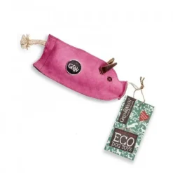 Green & Wild's Peggy The Pig Eco Dog Toy
