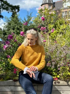 Harley of Scotland Women's Turtle Neck Knit