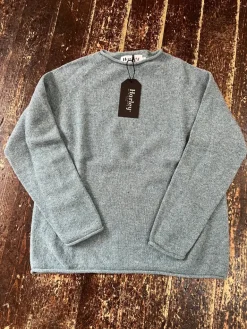 Harley of Scotland Women's Roll Edge Super Soft Knit Sweater