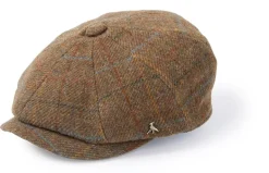 Hicks & Brown Felsham Tweed Baker Boy Cap