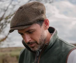 Hicks & Brown Felsham Tweed Baker Boy Cap