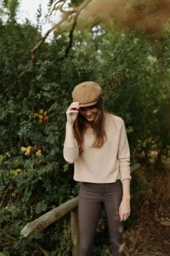 Hicks & Brown Felsham Tweed Baker Boy Cap