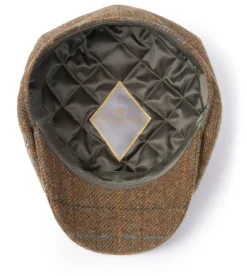 Hicks & Brown Felsham Tweed Baker Boy Cap