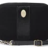 Hicks & Brown Melton Cross Body Bag Black One Size