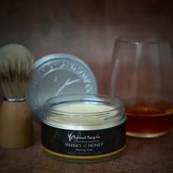 Highland Soap Co. Whiskey & Honey Shaving Soap