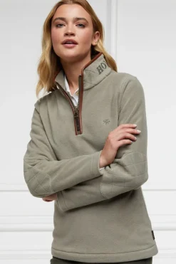 Holland Cooper Country Fleece Half Zip Sweater