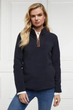 Holland Cooper Country Fleece Half Zip Sweater