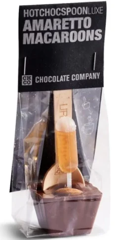 Hotchocspoon Luxe Amaretto Macaroons (milk chocolate) 55g
