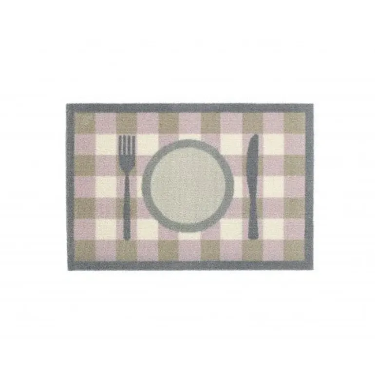 Howler and Scratch Teatime Check Pink 50x75