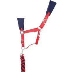 Hy Equestrian DynaMizs Ecliptic Fleece Head Collar & Lead Rope