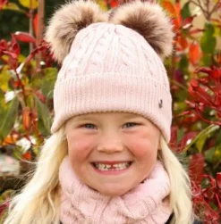 Hy Equestrian Morzine Children's Bobble Hat