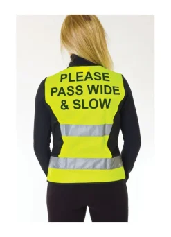 Hy Equestrian "Please Pass Wide & Slow" HyVIZ Waistcoat