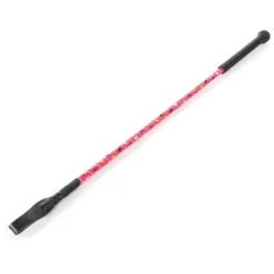 HY Equestrian Silver Riding Whip