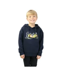 HY Equestrian Thelwell Collection Children's Badge Hoodie