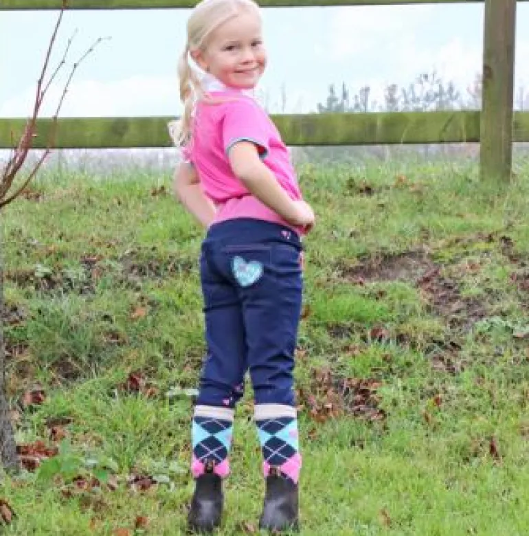 Hy Little Rider I Love My Pony Collection Denim Pull-On Breeches