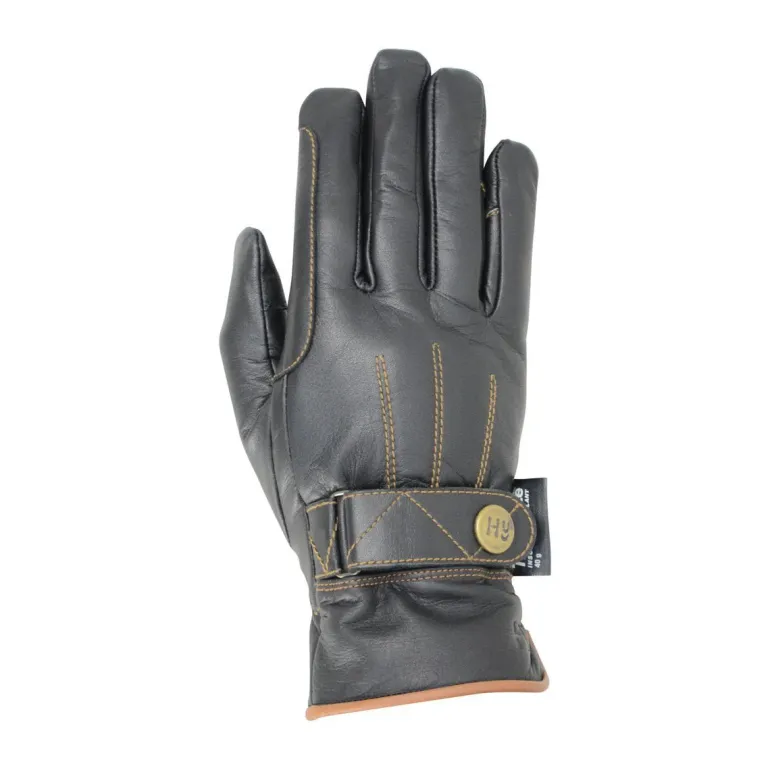Hy Thinsulate Leather Winter Riding Gloves