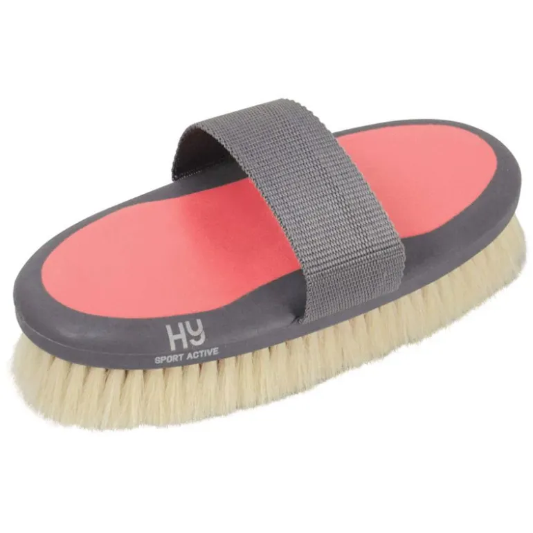 Hyshine Pro Groom Goat Hair Body Brush