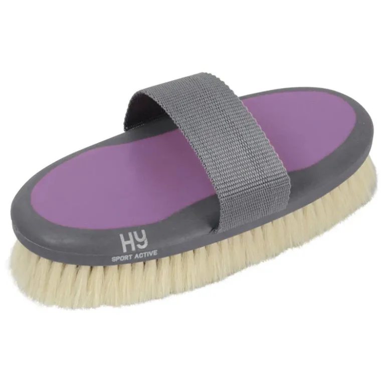 Hyshine Pro Groom Goat Hair Body Brush