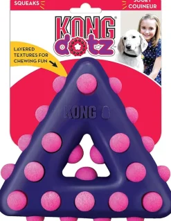Kong Dotz Triangle Dog Toy