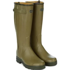 Le Chameau Men's Chasseur Leather Lined Wellington Boots