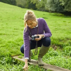 Le Chameau Women's Chasseur Leather Lined Wellington Boots