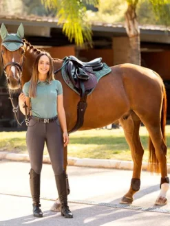 LeMieux Carbon Mesh CC Half Pad