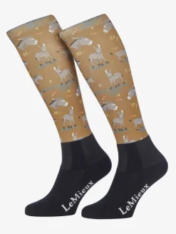 LeMieux Footsie Socks Donkey