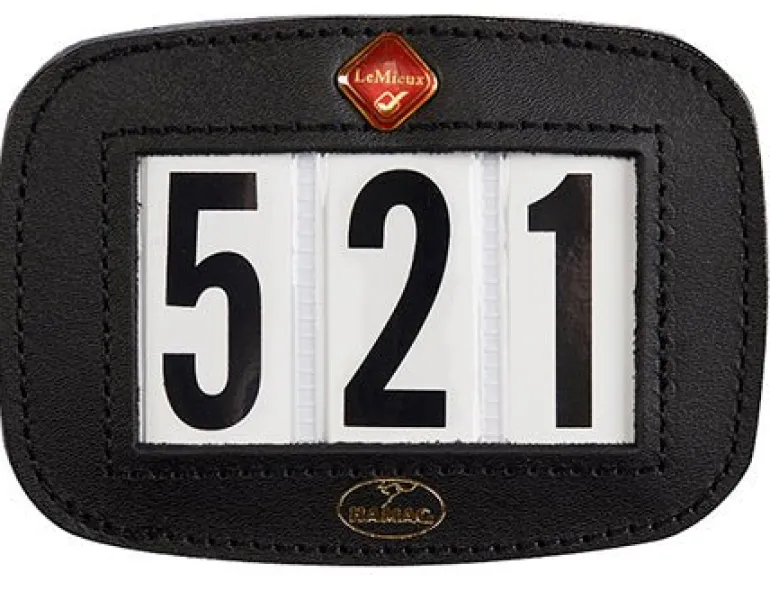 Lemieux Hamag Saddle Pad Number Holder