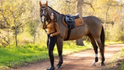 LeMieux Loire Satin Classic Close Contact Square AW24