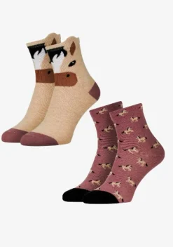 LeMieux Mini Character Socks 2 Pack