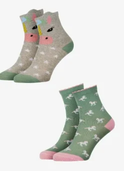 LeMieux Mini Character Socks 2 Pack