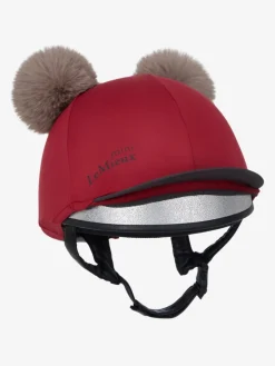 LeMieux Mini Double Pom Pom Hat Silk AW24