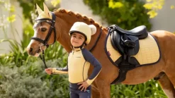 LeMieux Mini Suede Close Contact Square SS25