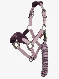 LeMieux Mini Vogue Fleece Headcollar and Rope