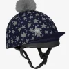 LeMieux Reflective Mini Hat Silk