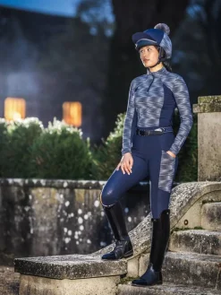 LeMieux Reflective Pom Pom Hat Silk