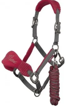 LeMieux Vogue Fleece Headcollar & Rope