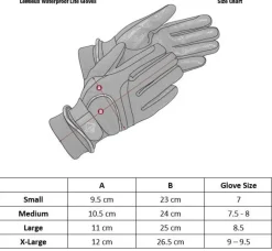 LeMieux Waterproof Lite Riding Gloves