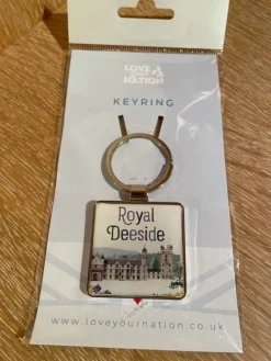 Love Your Nation Royal Deeside Keyring