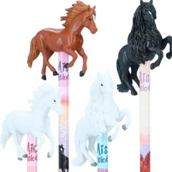 Miss Melody Pencil With 3D Horse Figurine