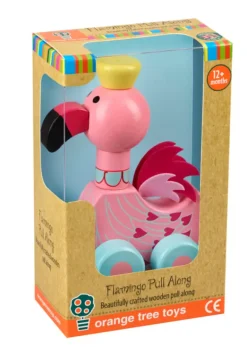 Orange Tree Toys Flamingo Pull Along