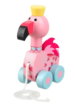 Orange Tree Toys Flamingo Pull Along