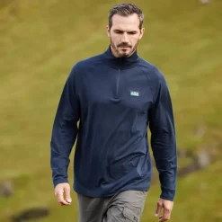 Ridgeline Men's Baseline Pull-On Zip Top