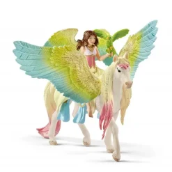 Schleich Fairy Surah with Glitter Pegasus