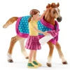 Schleich Horse Club Foal with Blanket